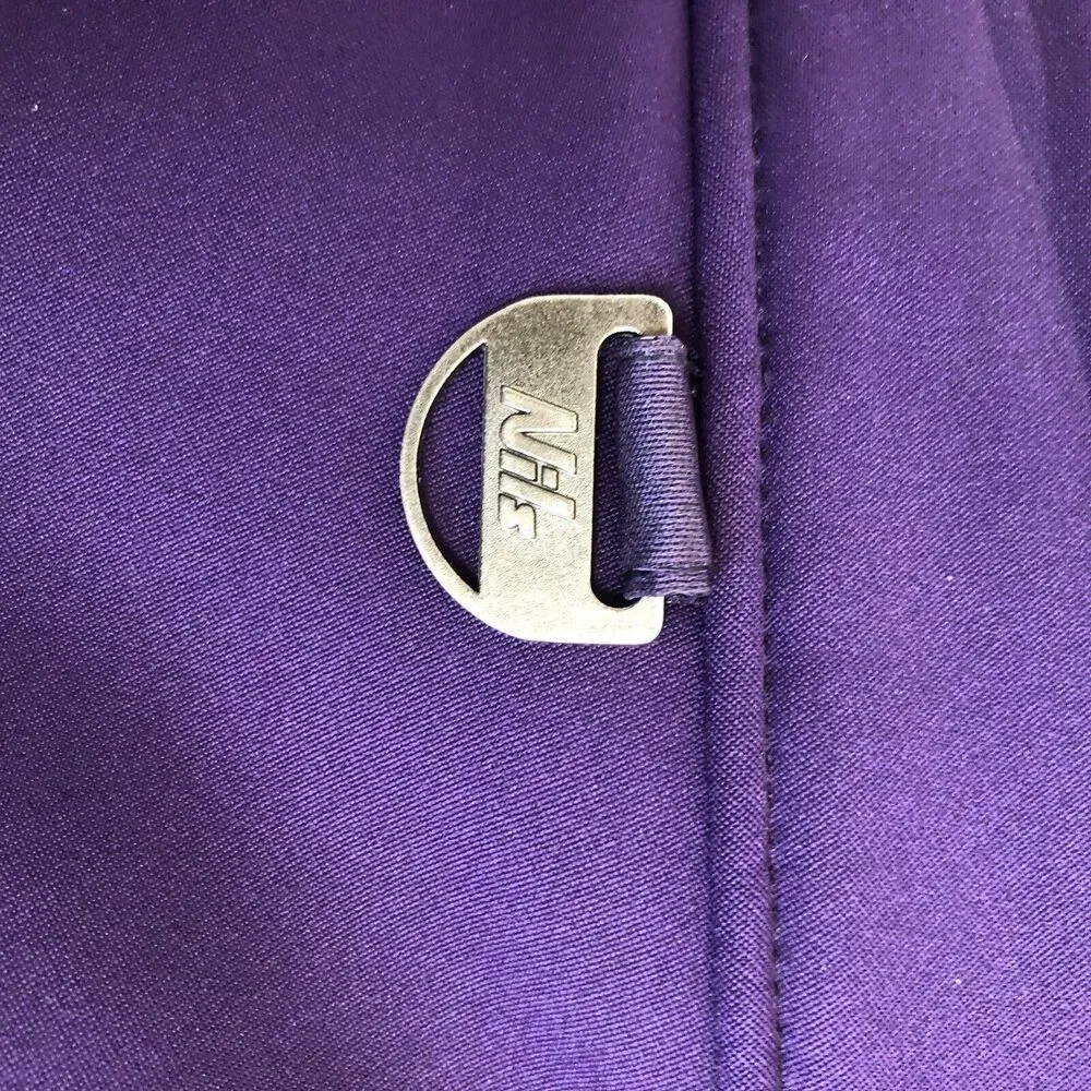 Schoeller Nils Classic Purple High Waist Fleece‎ Lined Stirrup Ski Pants Sz 10R - Picture 14 of 15
